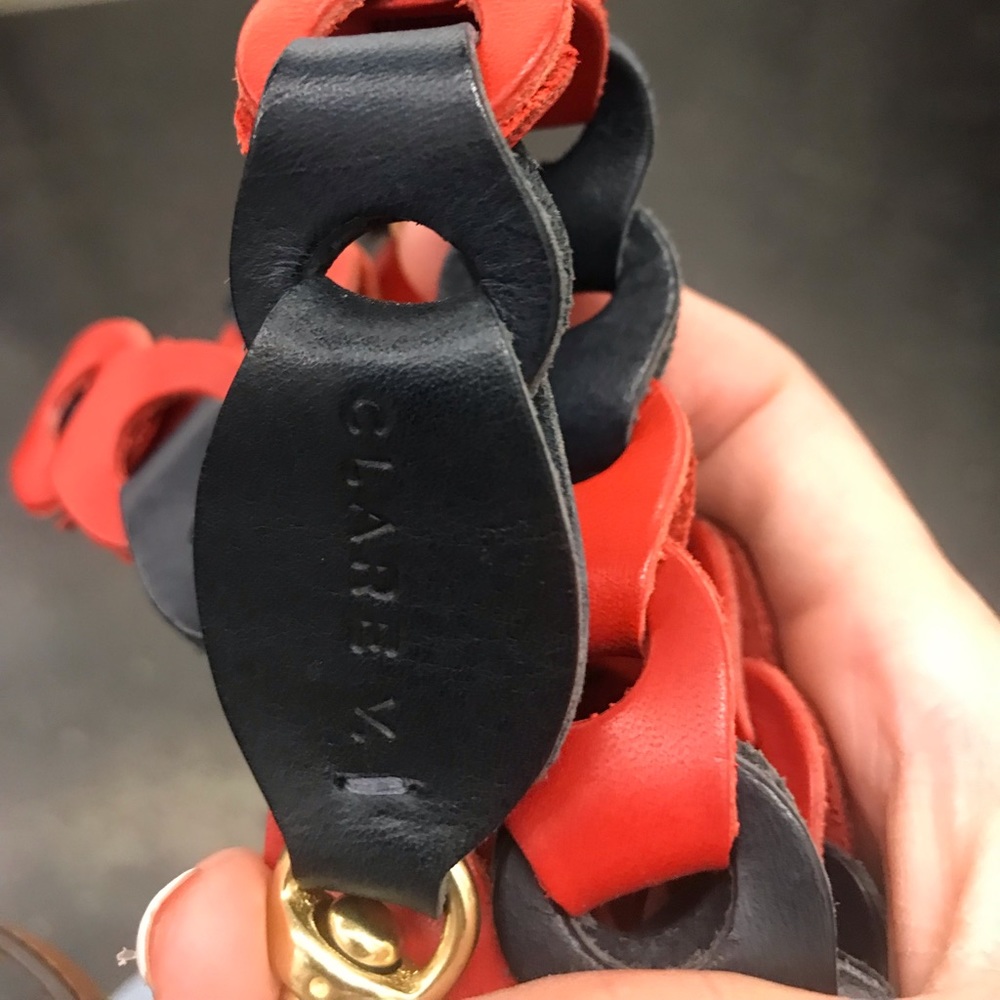 Clare V crossbody strap